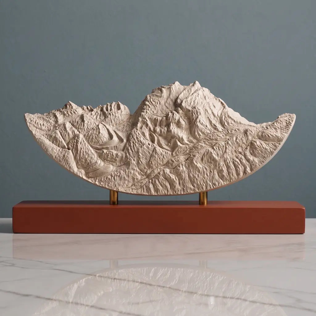 Aiguille du Fruit Sculpture - Courchevel Sculpted Peaks