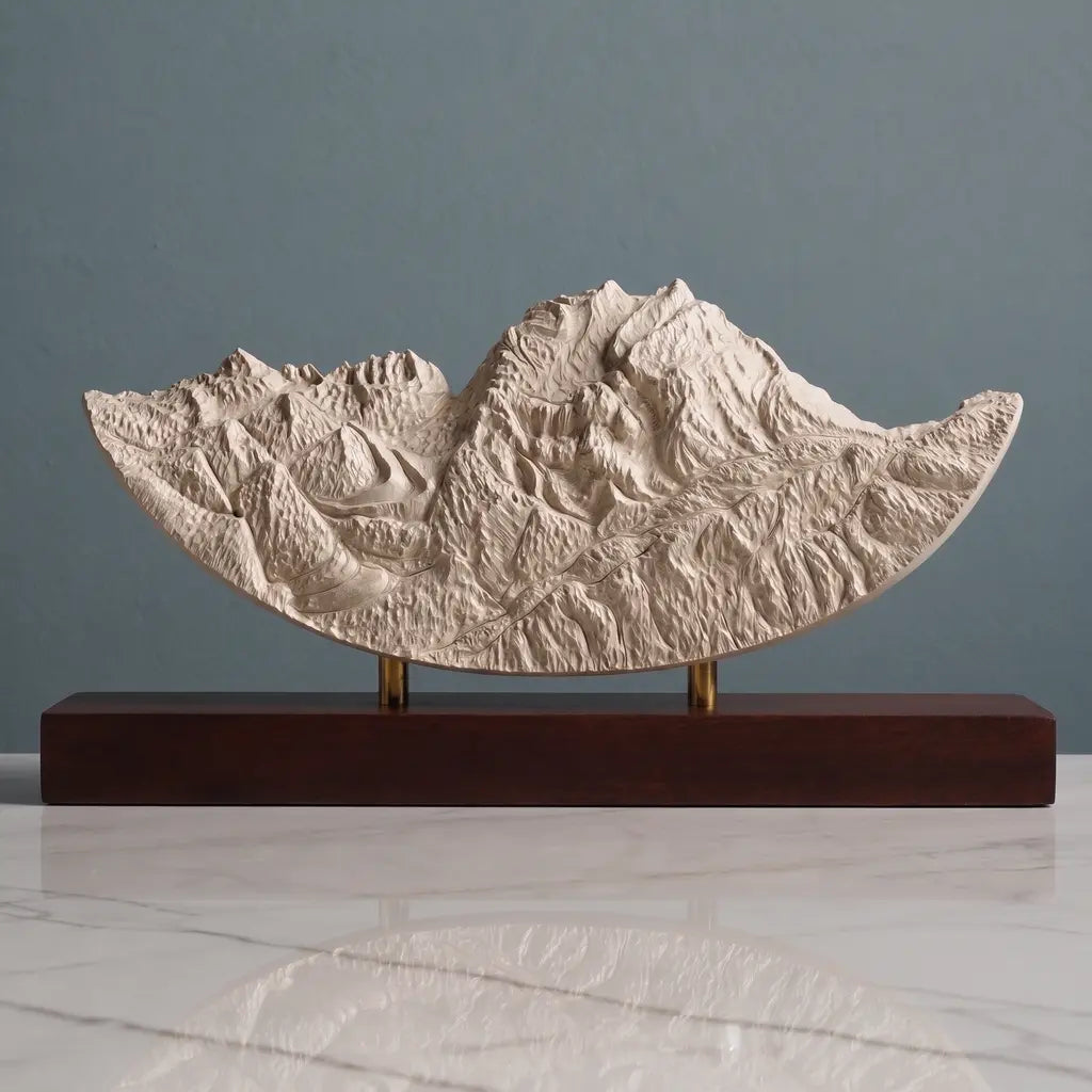 Aiguille du Fruit Sculpture - Courchevel Sculpted Peaks