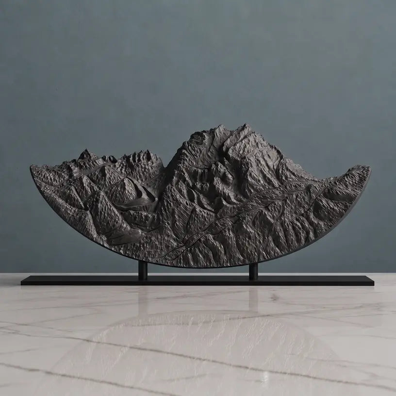 Aiguille du Fruit Sculpture - Courchevel Sculpted Peaks