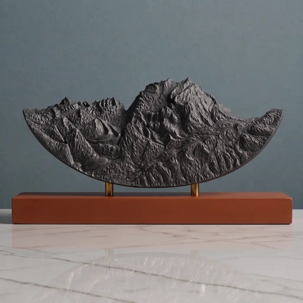 Aiguille du Fruit Sculpture - Courchevel Sculpted Peaks