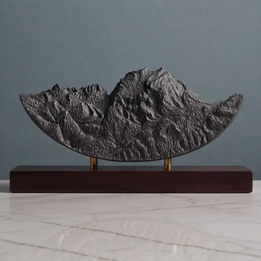 Aiguille du Fruit Sculpture - Courchevel Sculpted Peaks
