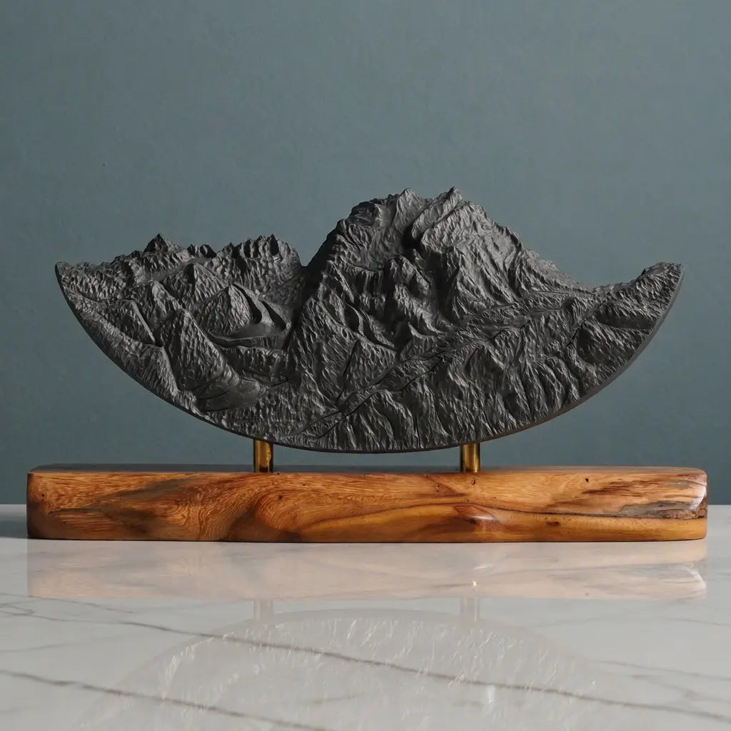Aiguille du Fruit Sculpture - Courchevel Sculpted Peaks