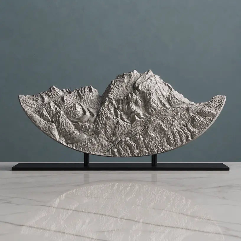 Aiguille du Fruit Sculpture - Courchevel Sculpted Peaks