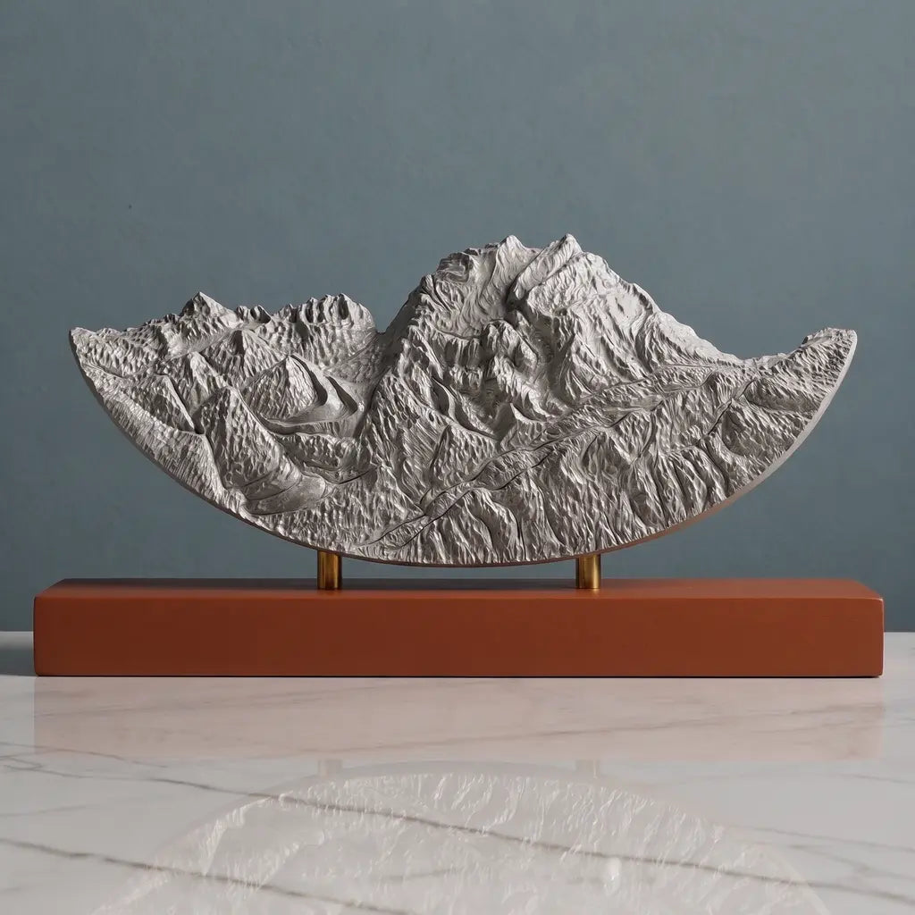 Aiguille du Fruit Sculpture - Courchevel Sculpted Peaks