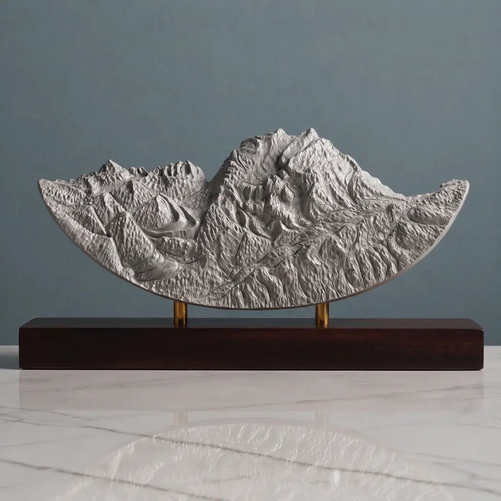 Aiguille du Fruit Sculpture - Courchevel Sculpted Peaks