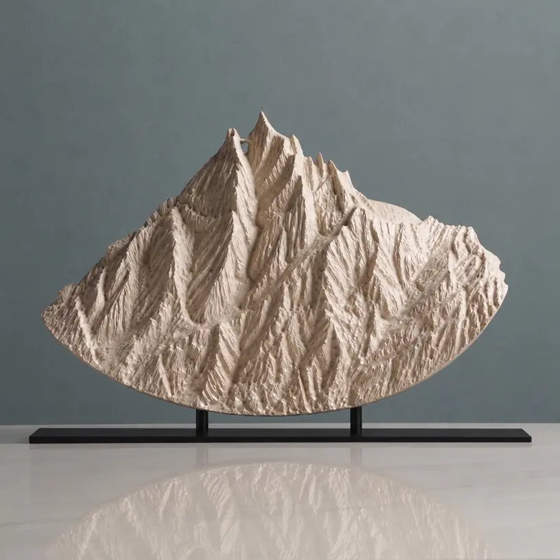 Aiguille du Midi Sculpture Sculpted Peaks