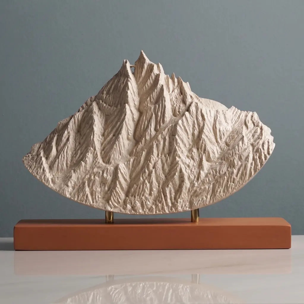 Aiguille du Midi Sculpture Sculpted Peaks