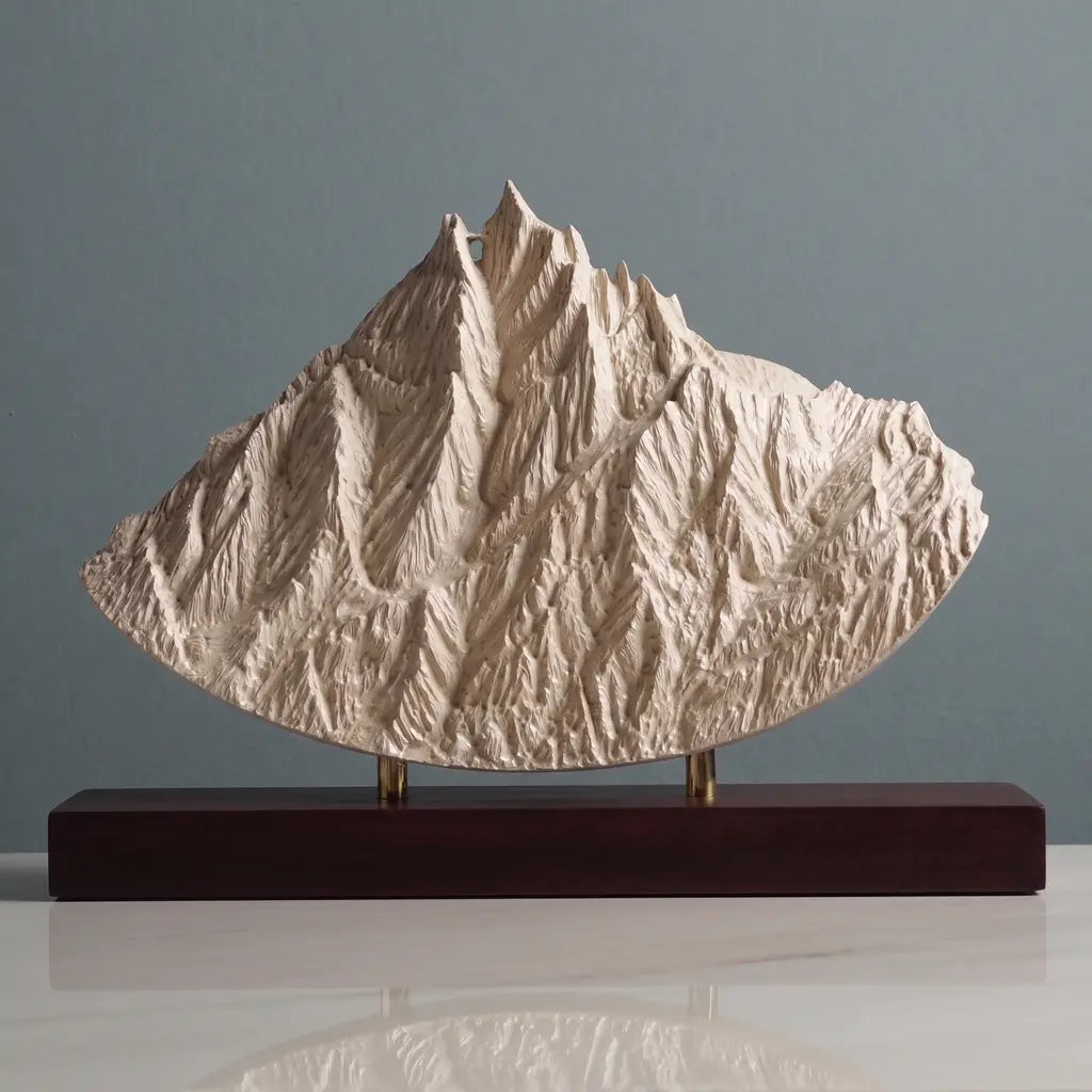 Aiguille du Midi Sculpture Sculpted Peaks