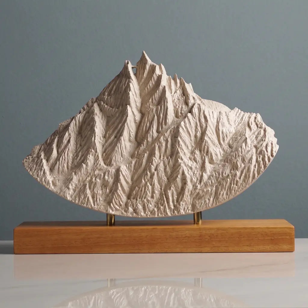 Aiguille du Midi Sculpture Sculpted Peaks
