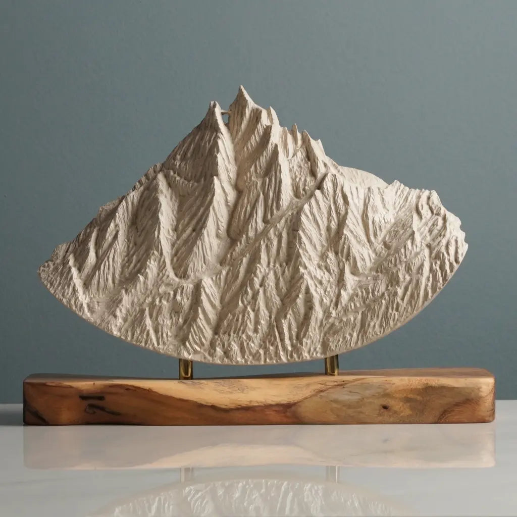 Aiguille du Midi Sculpture Sculpted Peaks
