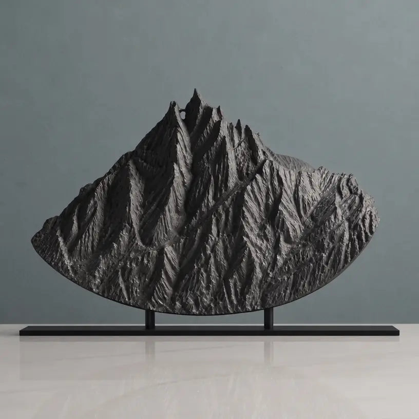 Aiguille du Midi Sculpture Sculpted Peaks