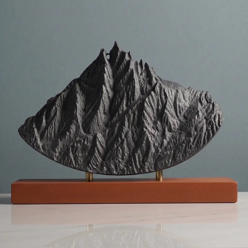 Aiguille du Midi Sculpture Sculpted Peaks