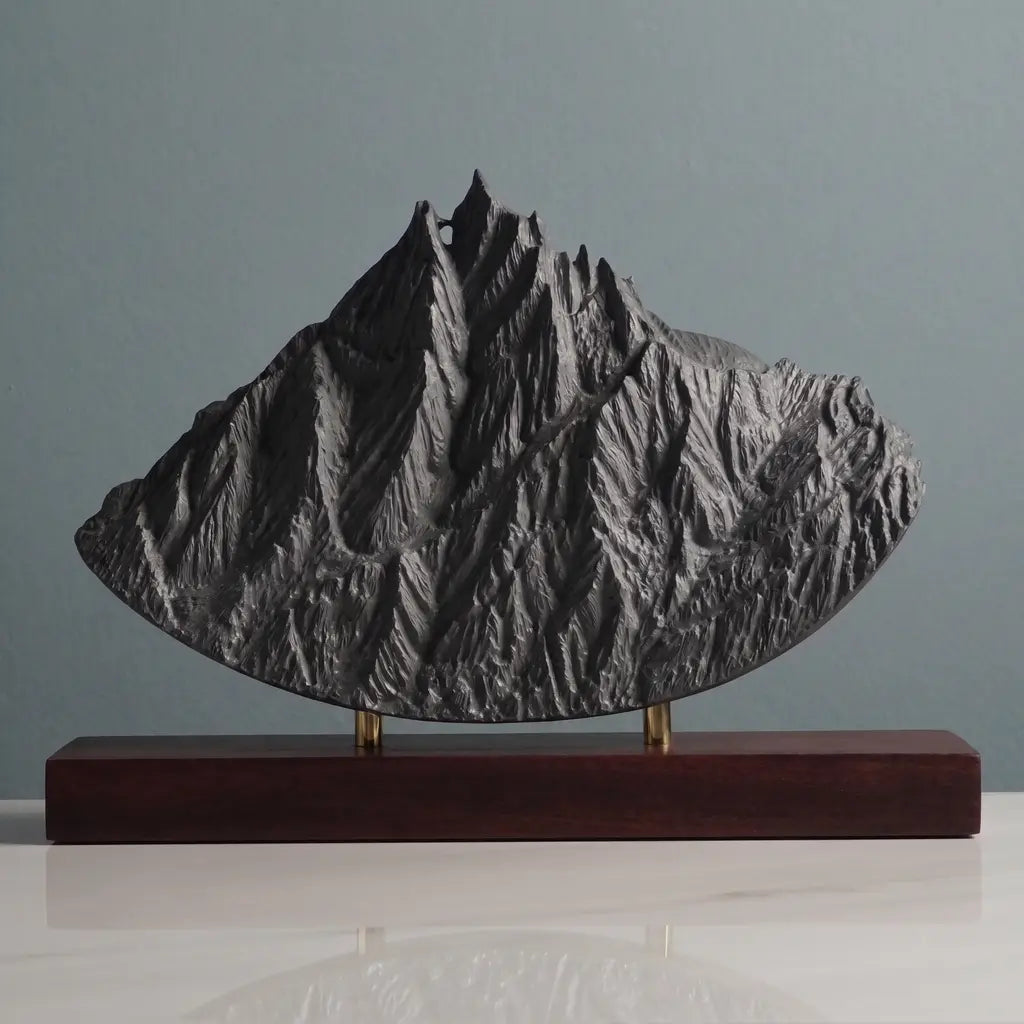 Aiguille du Midi Sculpture Sculpted Peaks