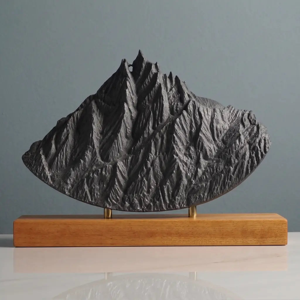 Aiguille du Midi Sculpture Sculpted Peaks