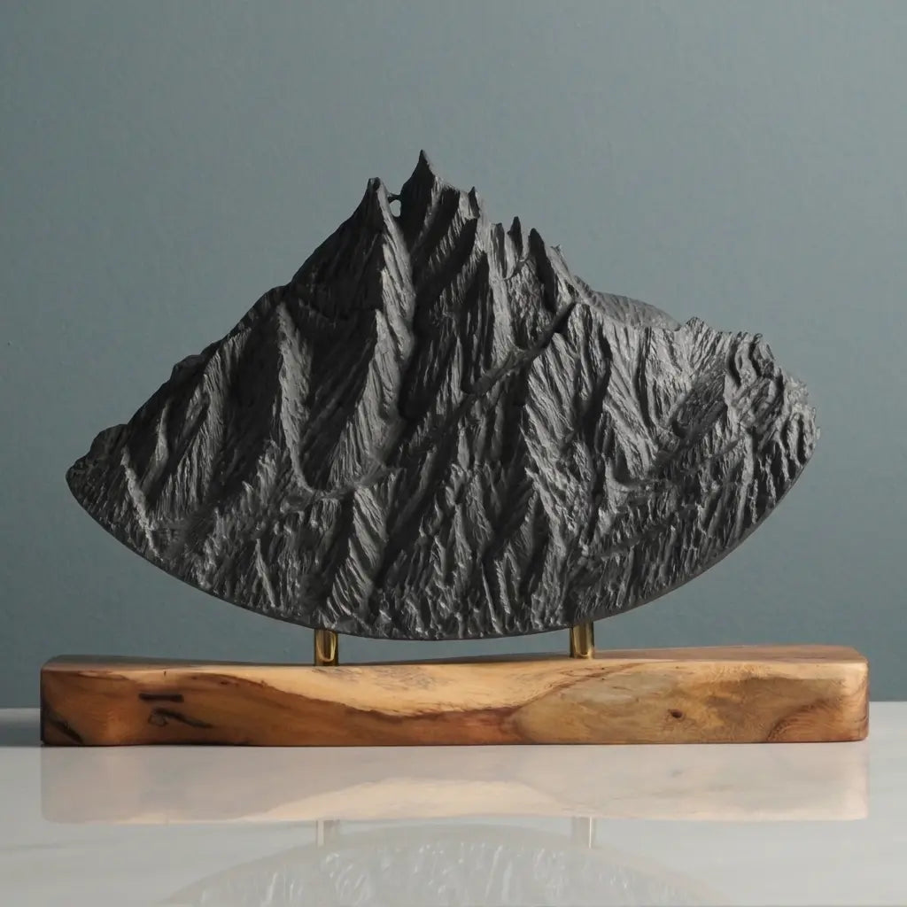 Aiguille du Midi Sculpture Sculpted Peaks