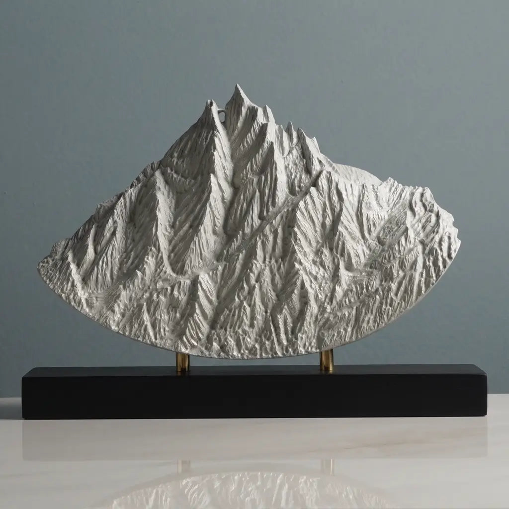 Aiguille du Midi Sculpture Sculpted Peaks
