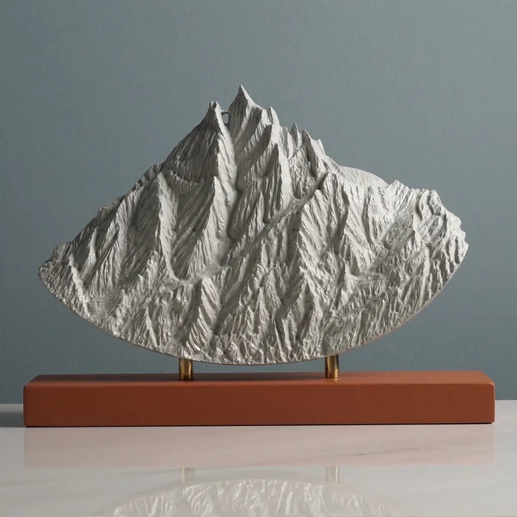 Aiguille du Midi Sculpture Sculpted Peaks