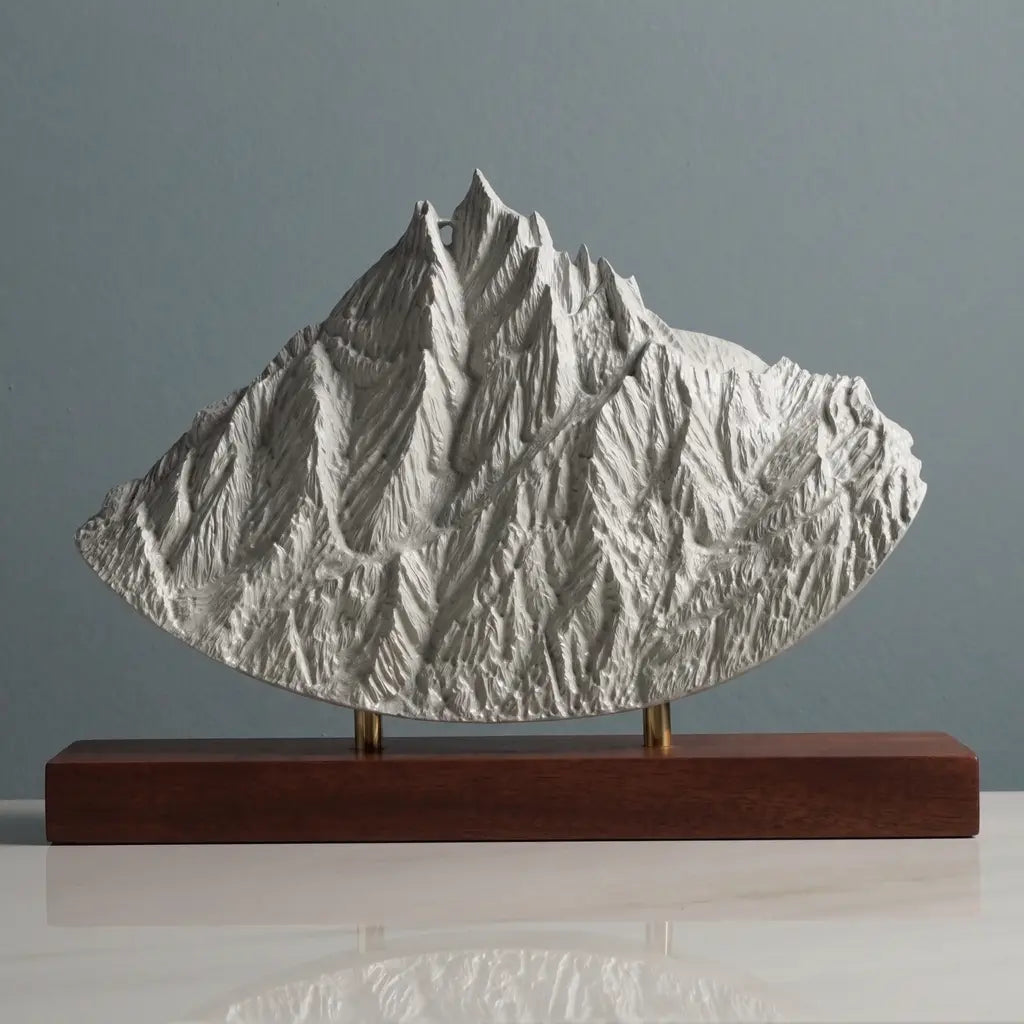 Aiguille du Midi Sculpture Sculpted Peaks
