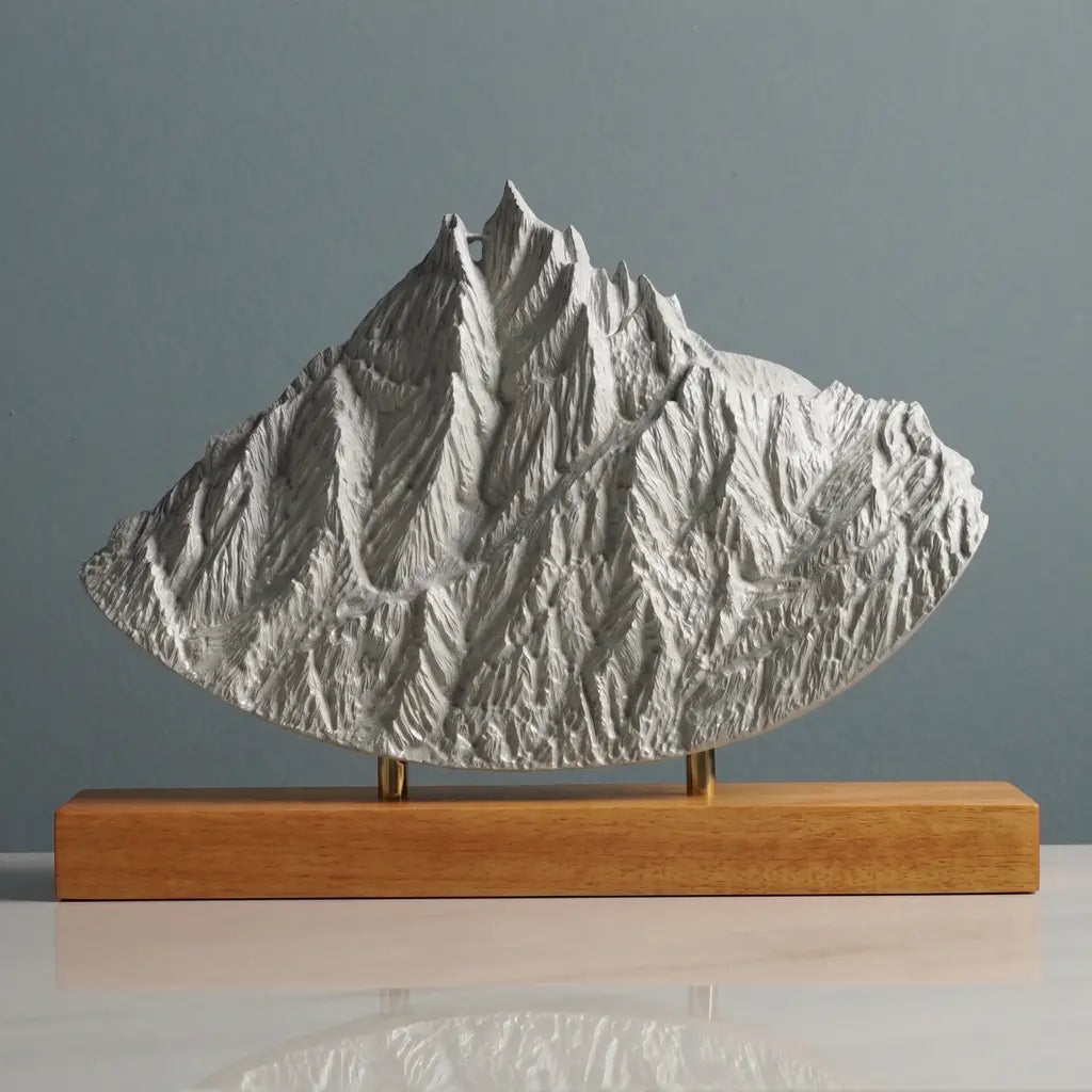 Aiguille du Midi Sculpture Sculpted Peaks