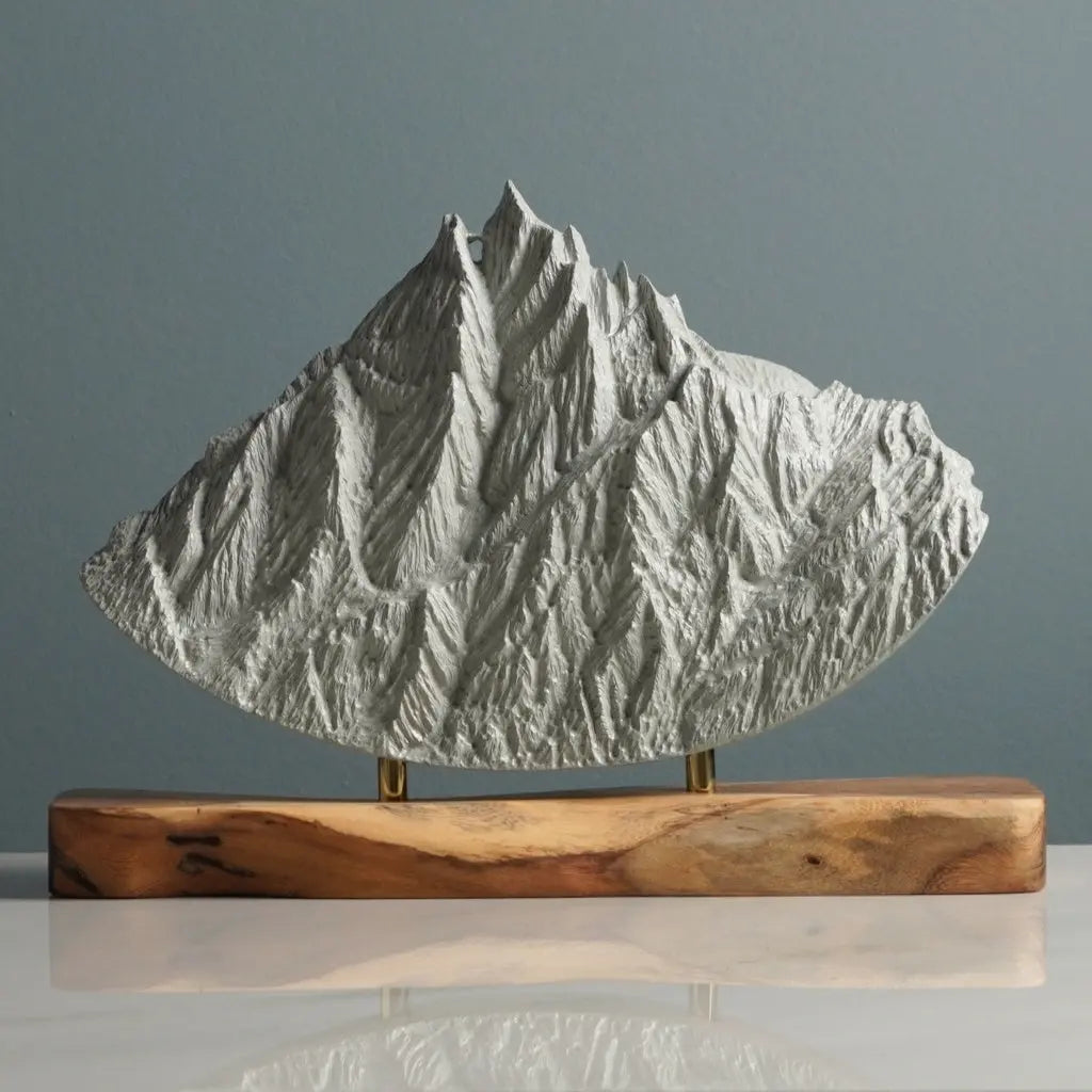 Aiguille du Midi Sculpture Sculpted Peaks
