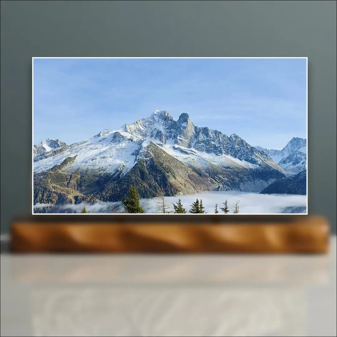 Aiguille Verte & Les Drus Sculpture (Mont Blanc Massif, France) Sculpted Peaks