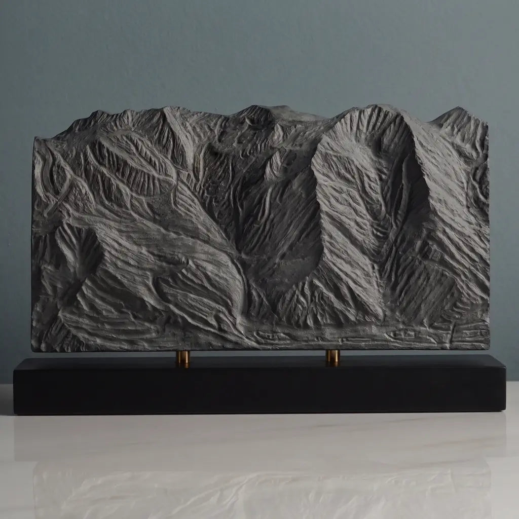 Alta Ski Area Sculpture Sculpted Peaks
