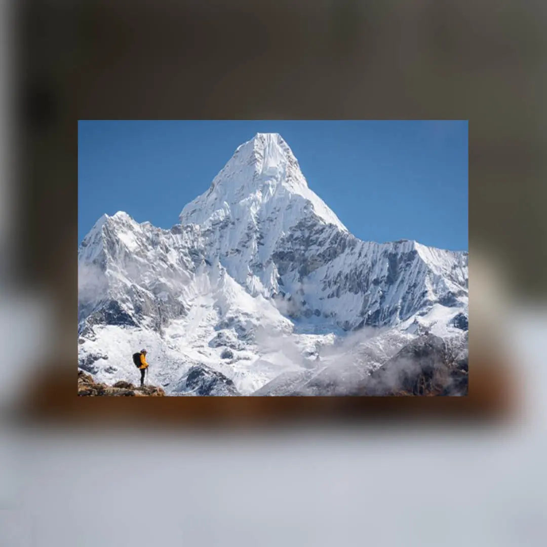 Ama Dablam Sculpture (Himalayas, Nepal) Sculpted Peaks