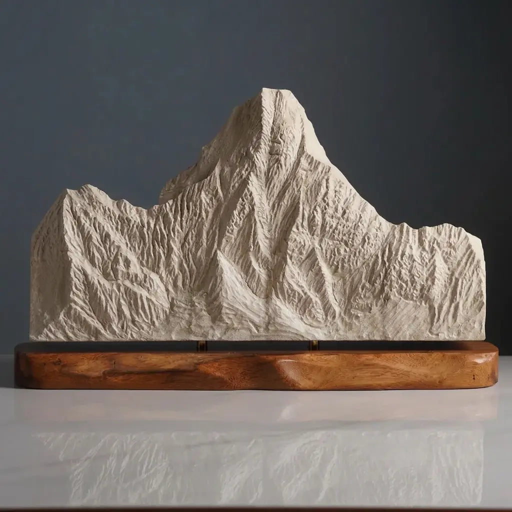 Ama Dablam Sculpture (Himalayas, Nepal) Sculpted Peaks