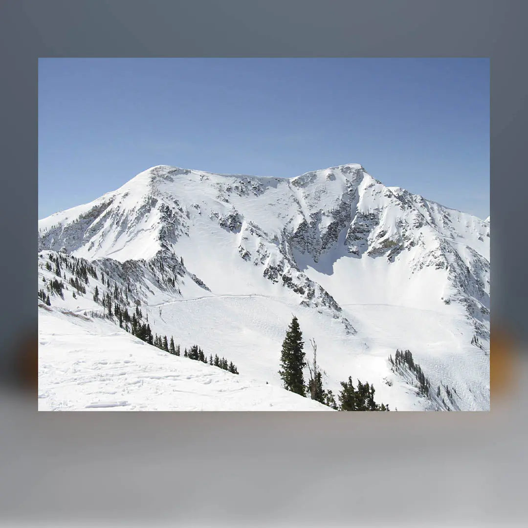 American Fork Twin Peaks Sculpture (Snowbird, Utah) Sculpted Peaks