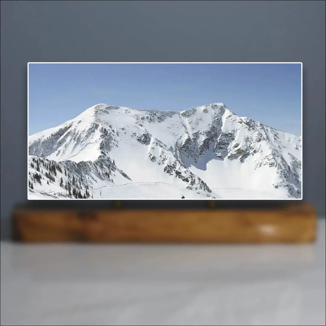 American Fork Twin Peaks Sculpture (Snowbird, Utah) Sculpted Peaks