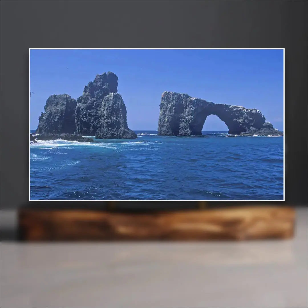Anacapa Arch Sculpture (Coastal View, East Anacapa Island, California) Sculpted Peaks