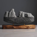 Anacapa Arch Sculpture (Coastal View, East Anacapa Island, California) Sculpted Peaks