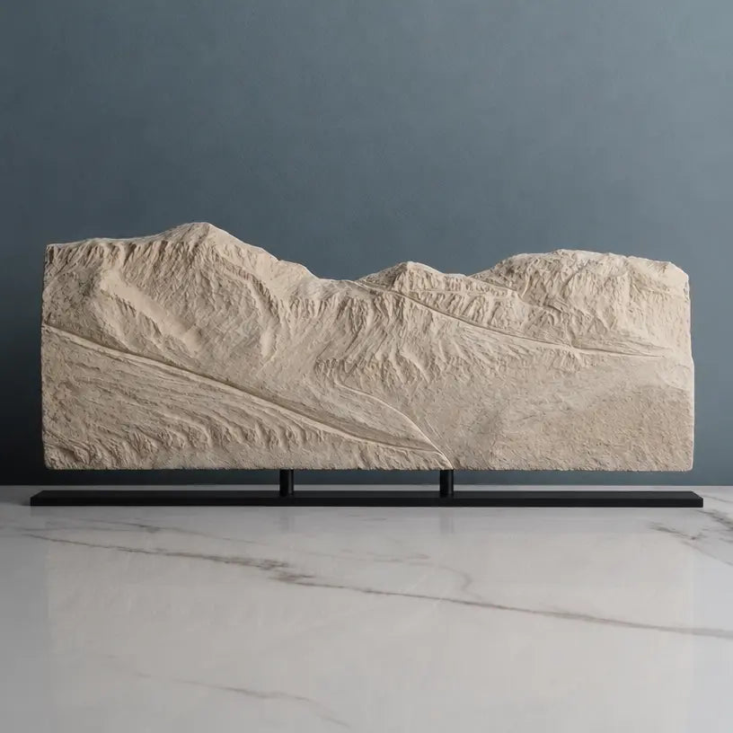 Andes Sculpture - Valle Nevado Ski Resort Sculpted Peaks