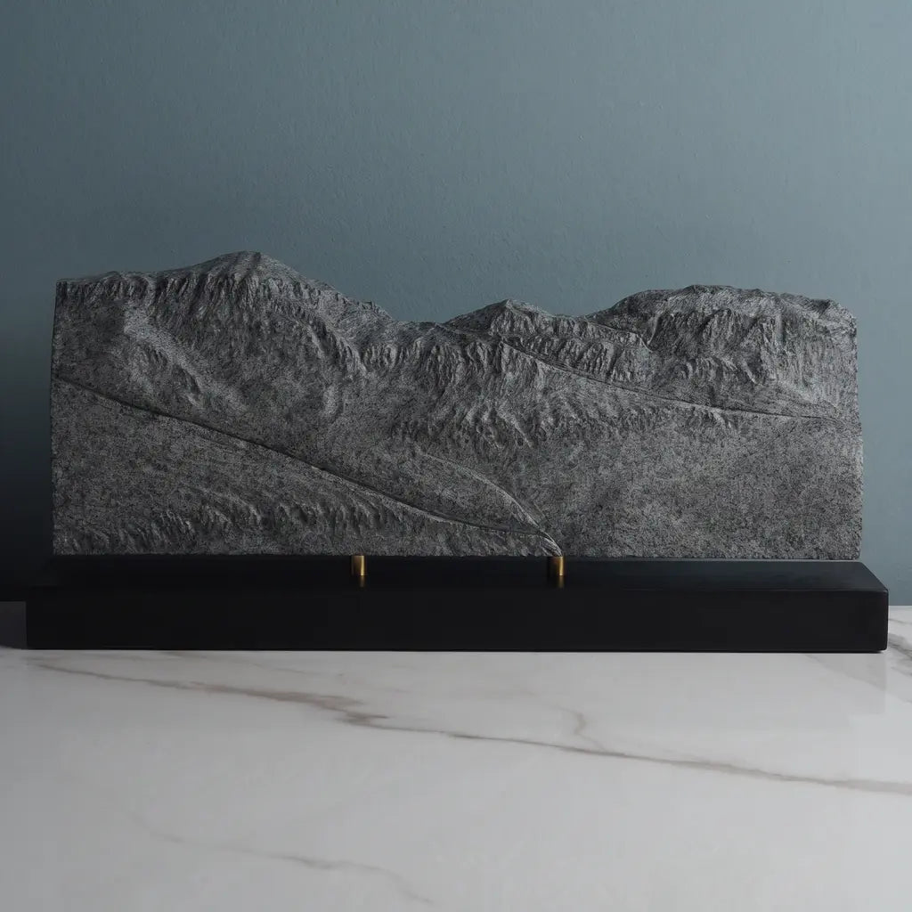 Andes Sculpture - Valle Nevado Ski Resort Sculpted Peaks