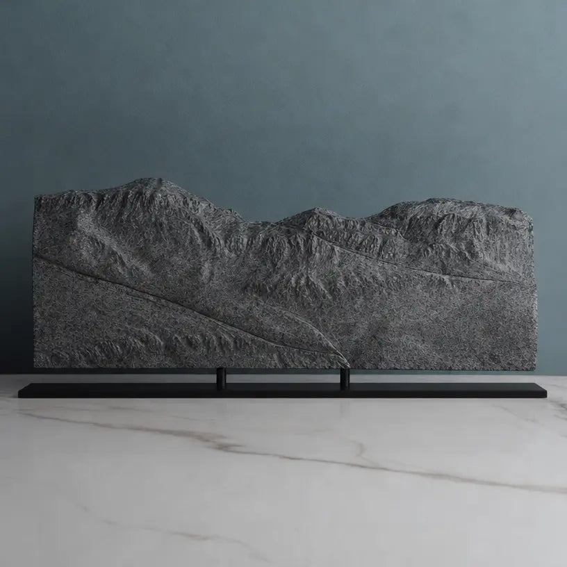 Andes Sculpture - Valle Nevado Ski Resort Sculpted Peaks