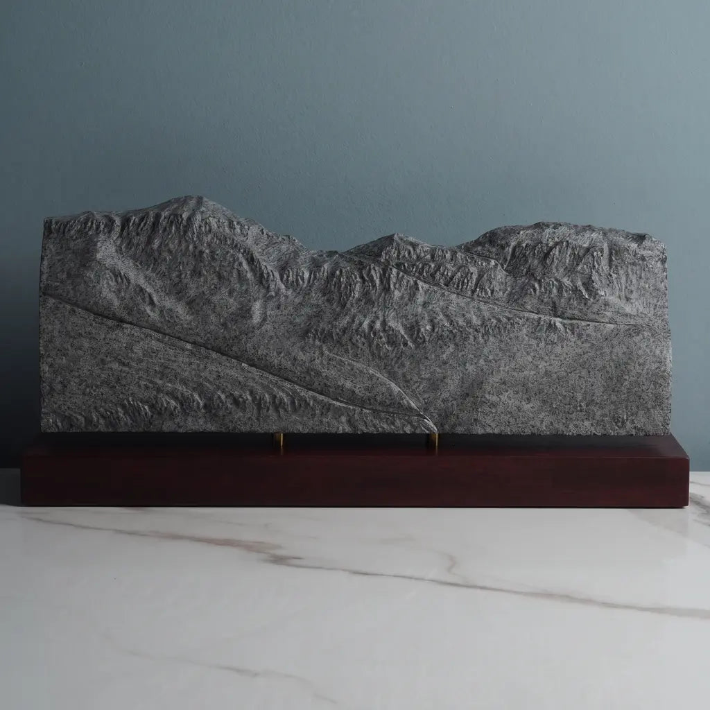 Andes Sculpture - Valle Nevado Ski Resort Sculpted Peaks