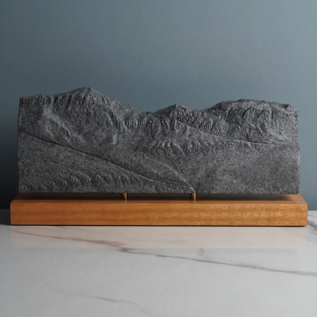 Andes Sculpture - Valle Nevado Ski Resort Sculpted Peaks