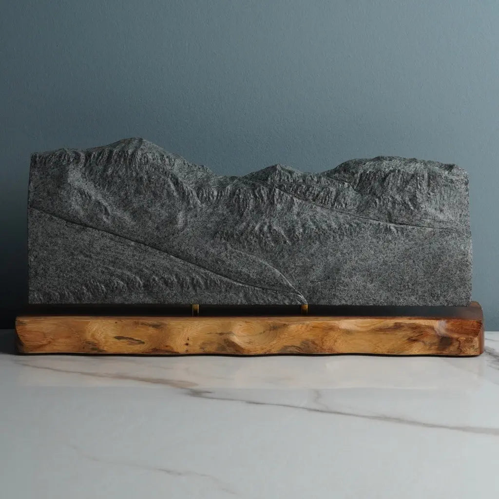 Andes Sculpture - Valle Nevado Ski Resort Sculpted Peaks