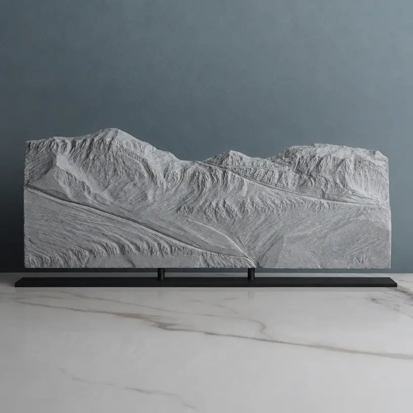 Andes Sculpture - Valle Nevado Ski Resort Sculpted Peaks