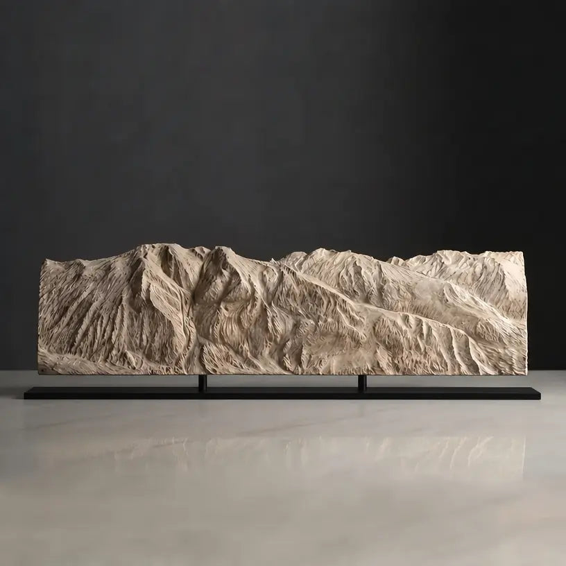 Aspen Mountain Sculpture (Colorado) Sculpted Peaks