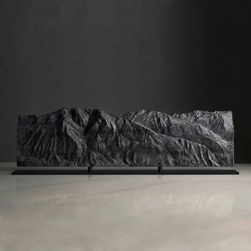 Aspen Mountain Sculpture (Colorado) Sculpted Peaks