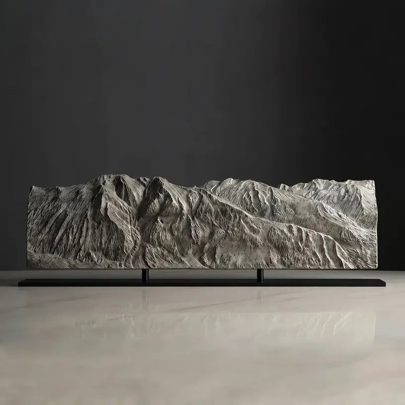 Aspen Mountain Sculpture (Colorado) Sculpted Peaks