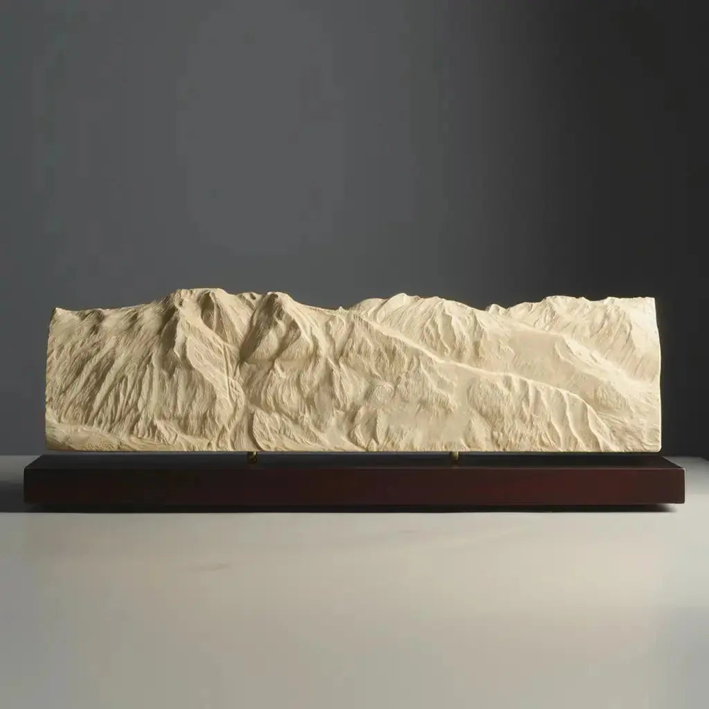 Aspen Mountain Sculpture (Colorado) Sculpted Peaks