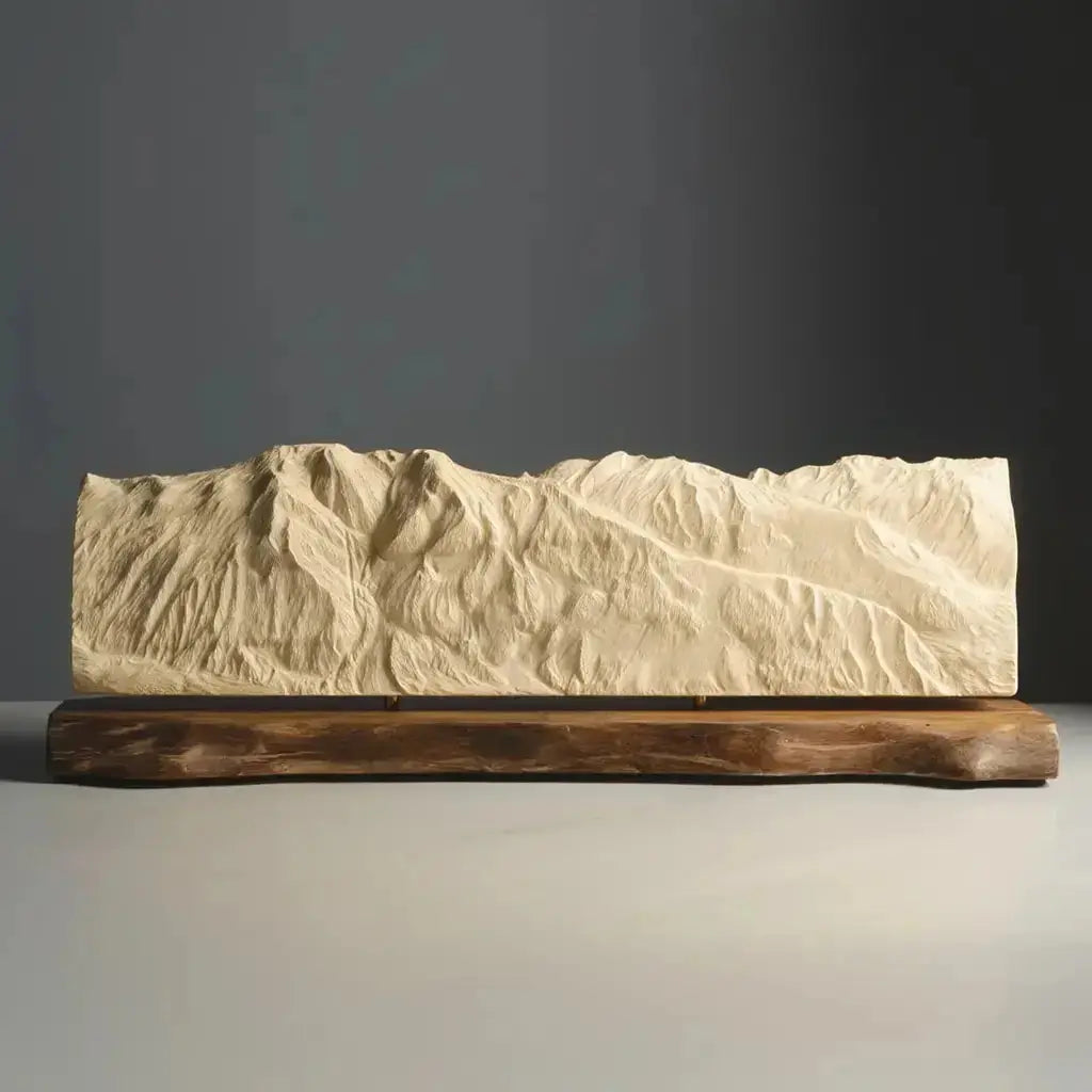 Aspen Mountain Sculpture (Colorado) Sculpted Peaks