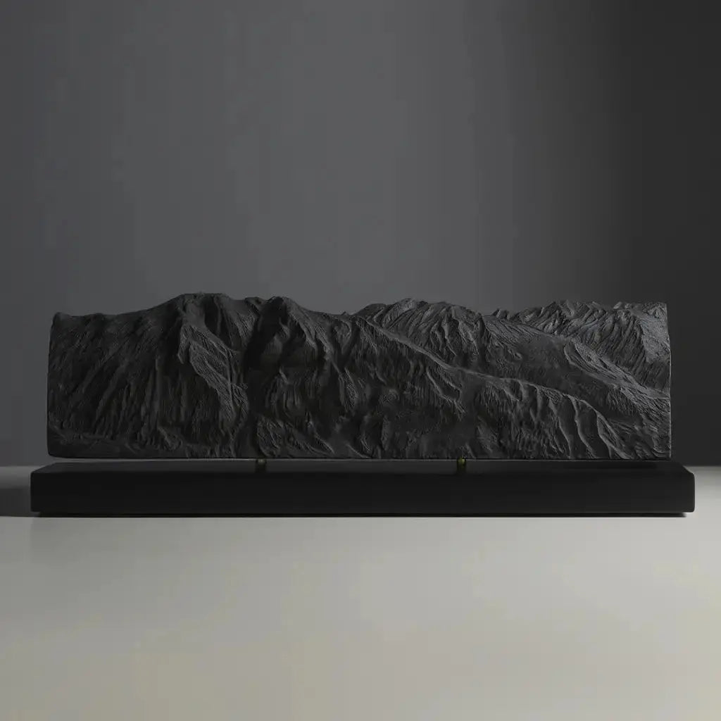 Aspen Mountain Sculpture (Colorado) Sculpted Peaks