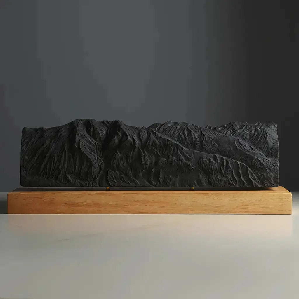 Aspen Mountain Sculpture (Colorado) Sculpted Peaks