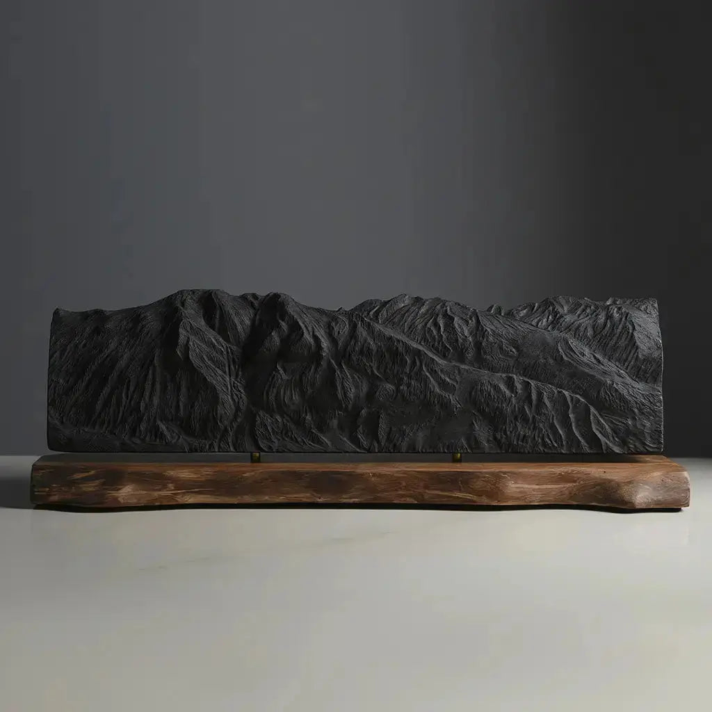 Aspen Mountain Sculpture (Colorado) Sculpted Peaks