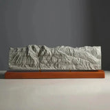 Aspen Mountain Sculpture (Colorado) Sculpted Peaks