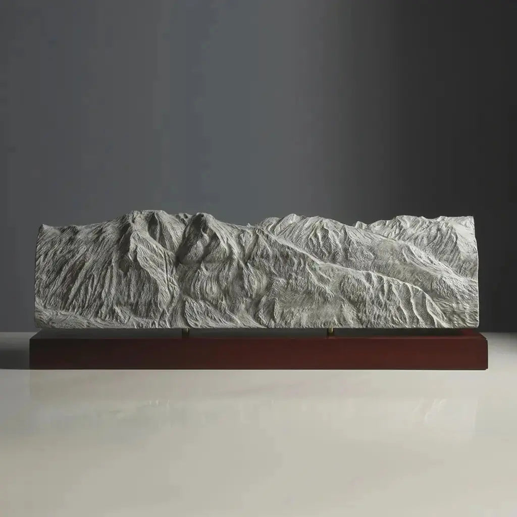 Aspen Mountain Sculpture (Colorado) Sculpted Peaks