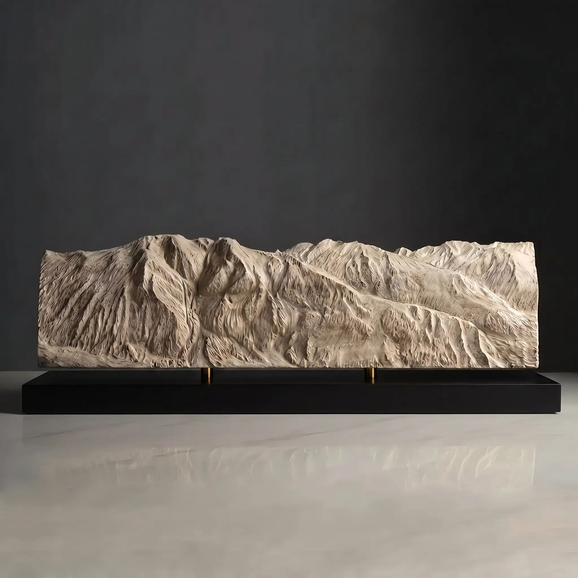 Aspen Mountain Sculpture (Colorado) Sculpted Peaks
